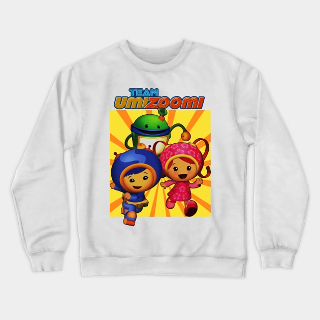 team umizoomi Crewneck Sweatshirt by heromaskcat